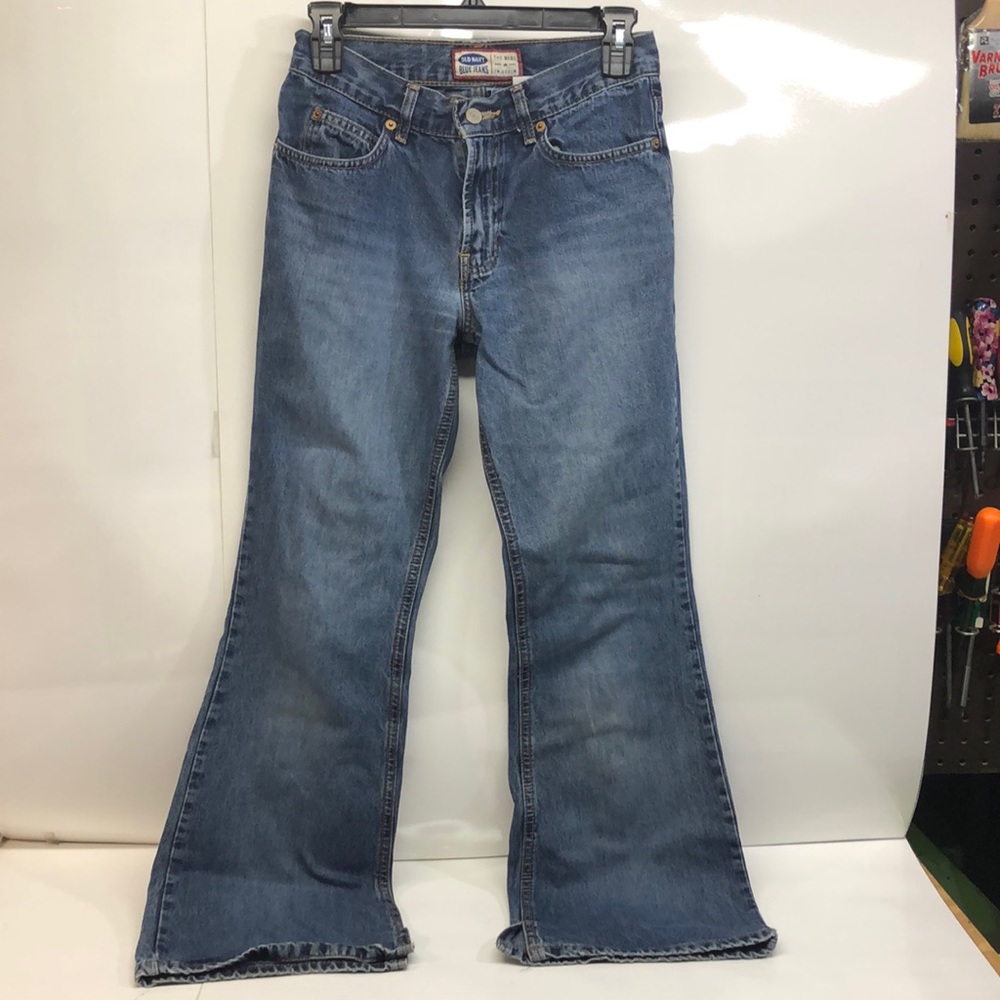 Old Navy Flare w/ Slits Blue Jeans Size 2